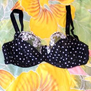 Cute Polka Dot Bra